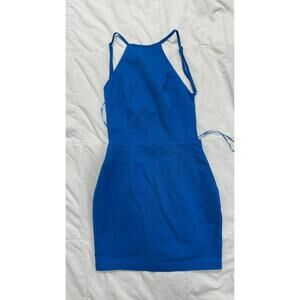 Superdown Blue Sleeveless Mini Dress XS